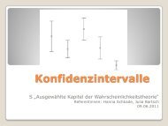 Konfidenzintervalle