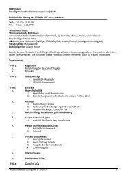 FH Potsdam Der Allgemeine Studierendenausschuss (AStA ...