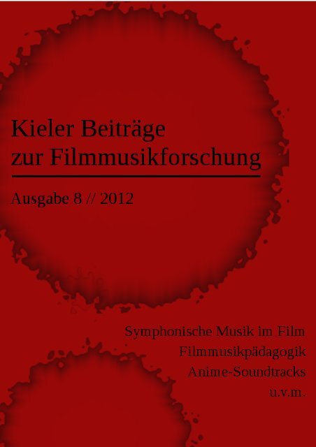 Download Kieler Beiträge zur Filmmusikforschung 8, Juli 2012