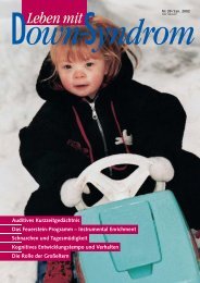 Nr. 39, Januar - Deutsches Down-Syndrom InfoCenter