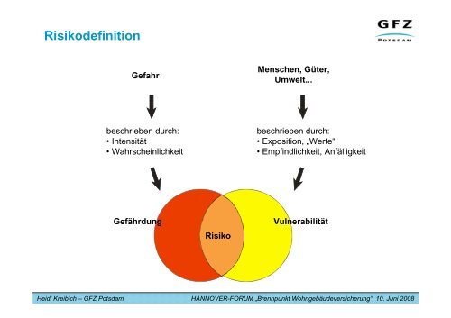 Quantifizierung ökonomischer Hochwasserschäden für großräumige ...