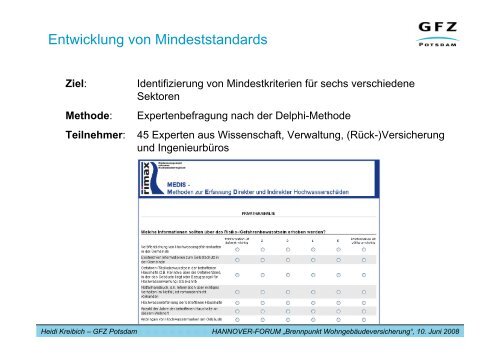 Quantifizierung ökonomischer Hochwasserschäden für großräumige ...