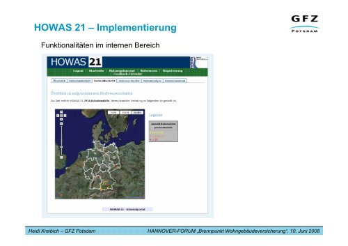 Quantifizierung ökonomischer Hochwasserschäden für großräumige ...