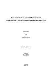 Systematische Methoden und Verfahren zur automatischen ...