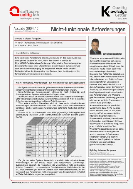 SWQL-Newsletter-200412 - Nichtfunktionale Q-Anforderungen.CDR