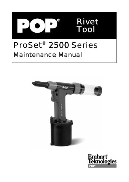 PRG540-30 Deflector for PRG540 Pnuematic Rivet Tool