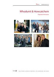 Whodunit & Howcatchem – Populäre Krimiserien - mediamanual.at