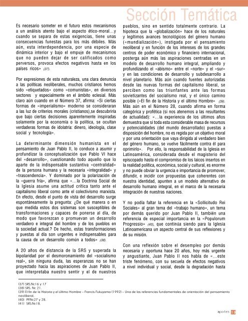 Aportes Nº 5 - Carta - CELADIC