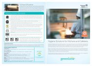 kitchens and cafeteria leaflet - Pudumjee Hygiene Products