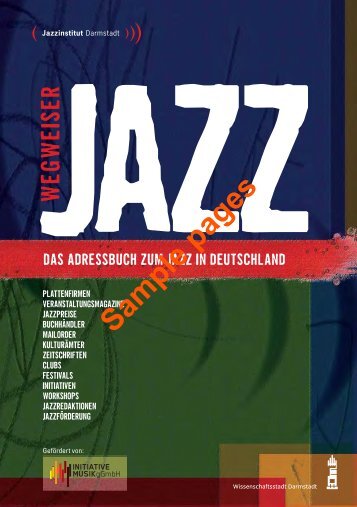 WEGWEISER JAzz - Jazzinstitut Darmstadt