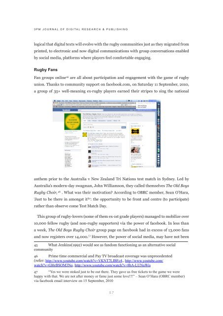 3pm Journal of Digital research & publishing - artichoke web design