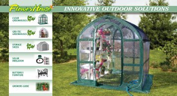 INNOVATIVE OUTDOOR SOlUTIONS - FlowerHouse