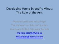 Developing Young Scientific Minds - Learning Development Institute