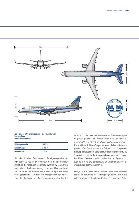 Prospekt HEH Southampton Flugzeugfonds 15 - Schmidtner GmbH