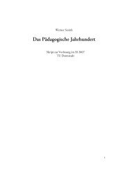 Das Pädagogische Jahrhundert