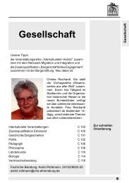 Gesellschaft - VHS Ahrensburg
