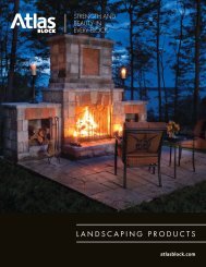 LANDSCAPING PRODUCTS - Atlas Block