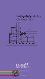 Heavy-duty industrial centrifugal fans - Pollrich Ventilatoren GmbH