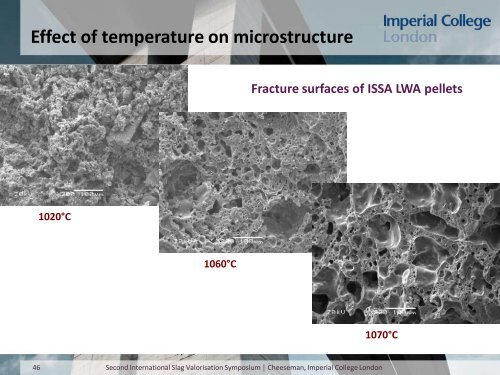 Presentation - Third International Slag Valorisation Symposium