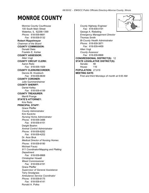 EWGCC Public Officials Directory for 2002 - East-West Gateway ...