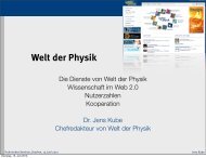 Welt der Physik - Desy