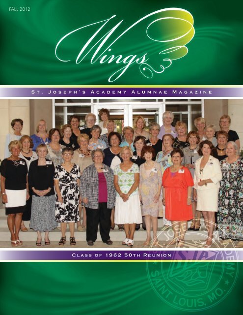 Fall 2012 (pdf, 2.59MB - St. Joseph's Academy