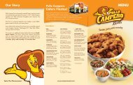 MENU - Pollo Campero