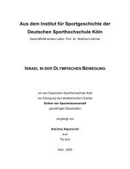 Aus dem Institut für Sportgeschichte der Deutschen ... - eSport