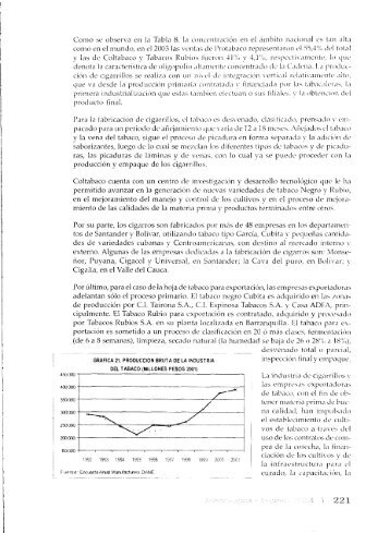 Como se observa en 1'1 Tabla 8. 1,) coiicciitr~iciciii eri el áiiibito 11 ...