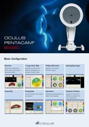 OCULUS PENTACAM® BASIC - EyeOptics