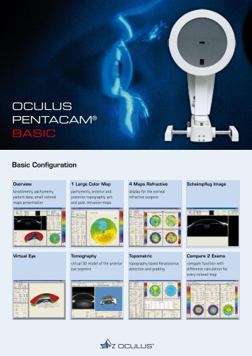 OCULUS PENTACAM® BASIC - EyeOptics
