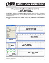 Programming Instructions For The SB6 Ignitions PN - MPS Racing