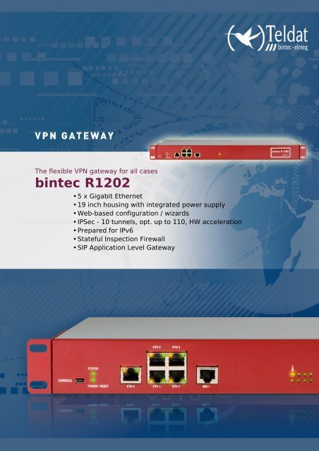 bintec r1202 data sheet