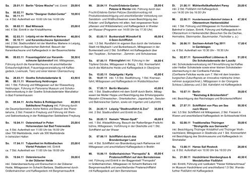 auch Gruppenreisen. Auf Wunsch organisieren wir - NJL