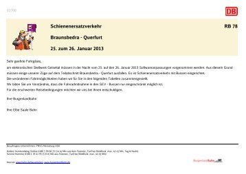 PDF herunterladen - Burgenlandbahn
