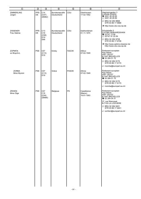 MEP - Default page - European Parliament - Europa