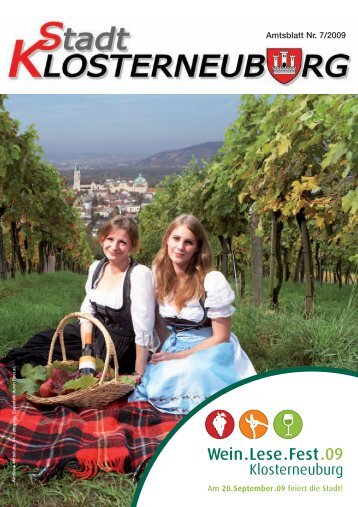 Amtsblatt Nr. 7/2009 - Stadtgemeinde Klosterneuburg