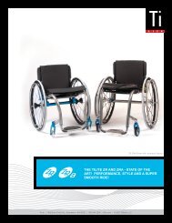The TiLiTe ZR and ZRa - STaTe of The aRT ... - Wicked Wheelchairs