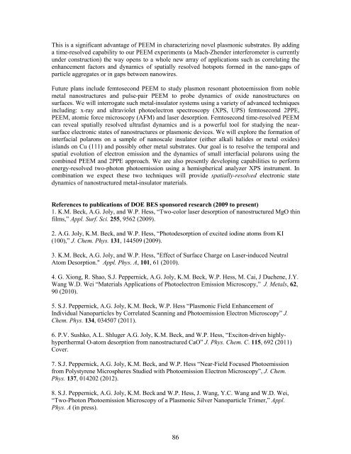 Eighth Condensed Phase and Interfacial Molecular Science (CPIMS)