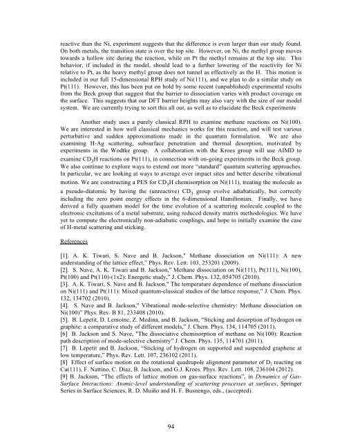 Eighth Condensed Phase and Interfacial Molecular Science (CPIMS)