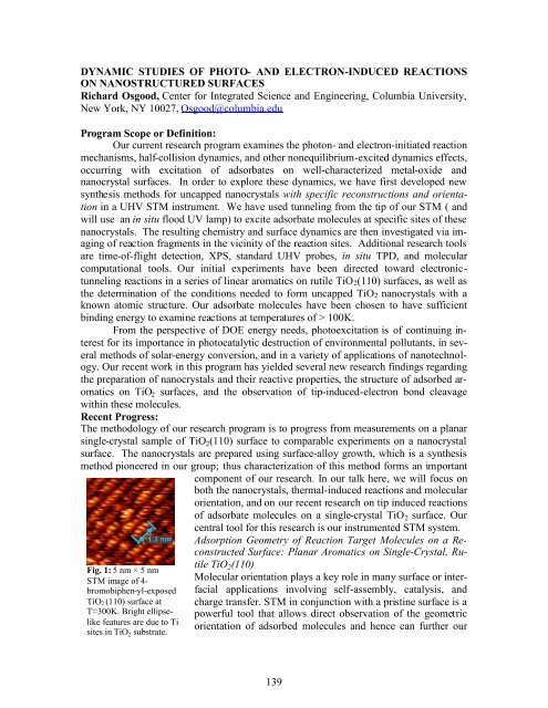 Eighth Condensed Phase and Interfacial Molecular Science (CPIMS)