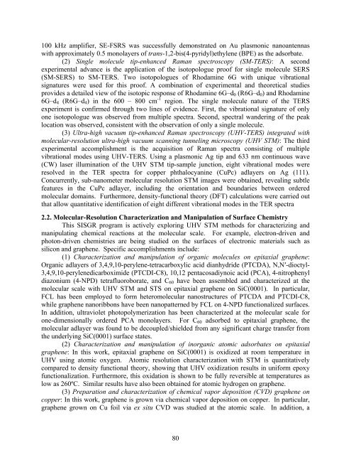 Eighth Condensed Phase and Interfacial Molecular Science (CPIMS)