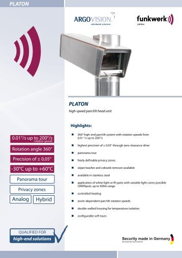 platon - Plettac Security sro