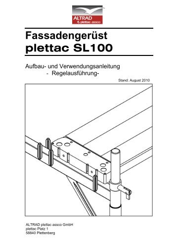 Plettac SL 100 - Geruest