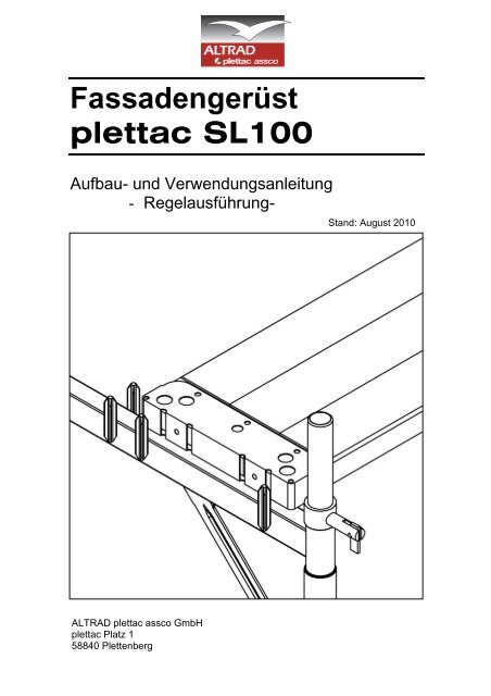 Plettac SL 100 - Geruest