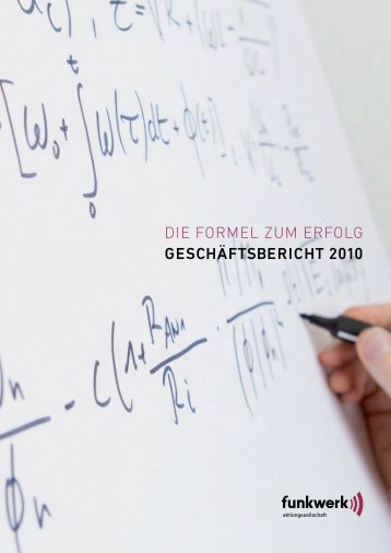 Geschäftsbericht 2010 (3.8 MB) - Funkwerk AG