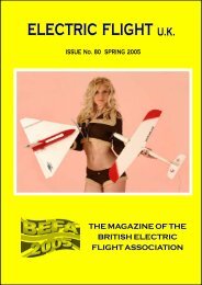 ELECTRIC FLIGHT U.K. ISSUE No. 80 SPRING 2005