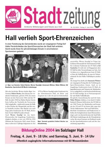 Nr. 22/2004 - in Hall in Tirol