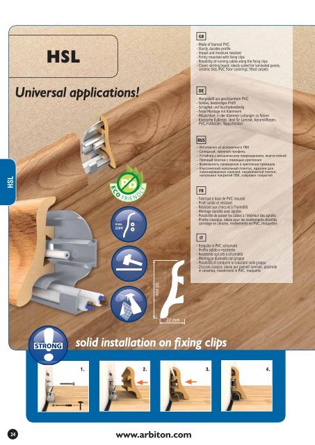 Product catalogue 2010 - Arbiton