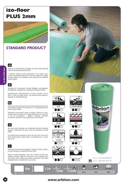 Product catalogue 2010 - Arbiton